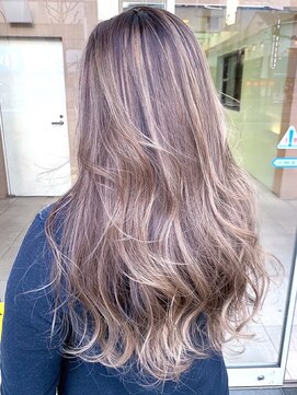 ボイスヘア(voice hair) ミルクティーハイライト