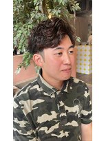 アクトジャパングランドイースト(ACT JAPAN GRAND EAST)&nbsp;メンズアップバングパーマ♪