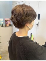 サンド 鹿児島中央(sand)&nbsp;@ayumi_sand パーマ　ショートパーマ　マッシュショート