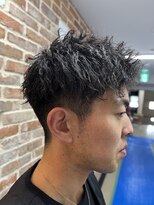 ヒロギンザ 仙台本店(HIRO GINZA)&nbsp;仙台　短めパーマ　メンズ