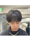 毛流れシースルーマッシュ