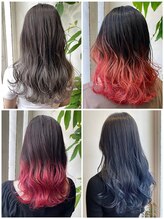 透明感あるカラーや白髪ぼかしに最適！ハイライトカラー♪♪ [大宮/大宮駅/カラー/インナーカラー/学割U24]