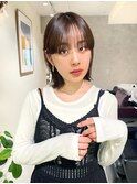 ボブウルフレイヤーボブくびれボブレイヤーカットブリーチなし