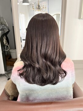 ヘアーアイスカルテット(HAIR ICI QUARTET) 大人可愛い大人美人くすみカラーアッシュグレーベージュ