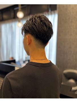 ミック ヘアアンドメイクアップ 直江津店(miq Hair&Make up) フェード風カット