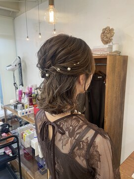 スロウ(sloe) お呼ばれヘアセット