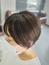 リトル(RittRe) ブリーチをしないハイライト♪