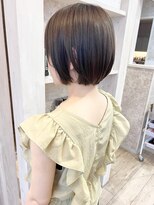 キャアリー(Caary)&nbsp;福山市美容師求人スタッフ募集中ふんわり丸みストレートボブ