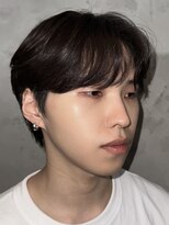韓国シースルーマッシュダウンパーマ韓国マッシュ