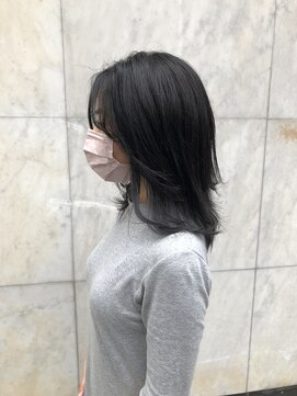 ジカロ(JICARO) 顔まわりレイヤー＋インナーカラー　【JICARO】大田圭将