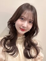 ユニコ(unico)&nbsp;韓国風/レイヤー/小顔/前髪カット/髪質改善/グレージュ/透明感