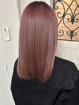 ルノン フィージュ(LUNON fieju) ピンクベージュカラー/ケアブリーチ/ハイトーン/韓国