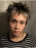 メンズショートメンズダブルカラーデザインカラー熊本