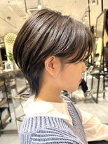 ラボー ノースプラザ店(LA'BO) 【LA'BO三浦】襟足長めウルフショート