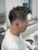 刈部倶楽舞&nbsp;アップバンク/フェード/　ビジネス/黒髪