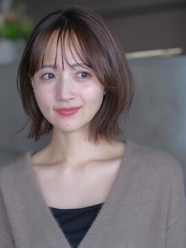 ガーデンヨコハマエスト(GARDEN YOKOHAMA est) ボブルフ ネビージュ 小顔 レイヤー シースルー ワンレン