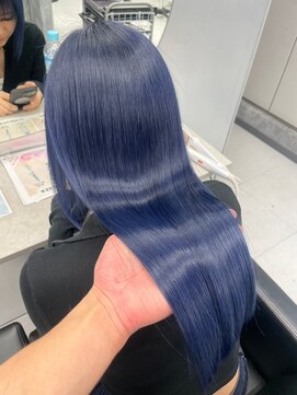 ニューワン バイ ネイバー 立川(Newone by neighbor) レイヤーカットナチュラルハイトーンデザインカラー[立川駅]