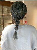 【阿部菜乃花】結婚式卒業式ヘアセットタイトヘアアレンジ