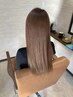 【お手入れラクにしたい♪】カット＋部分縮毛矯正＋ヘッドスパ30分　￥15400～