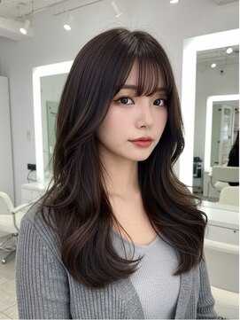 エル 新小岩(elu) 美髪/ワイドバング/レイヤーカット/くすみベージュ/新小岩駅