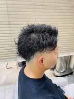 イメージア 町田店(IMAGE A)&nbsp;スキンフェードツーブロックパーマ＠20代30代40代50代