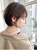 20代30代40代大人マッシュショート