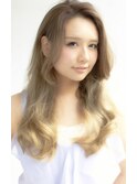 シャンパンシルバーアッシュでオシャレに