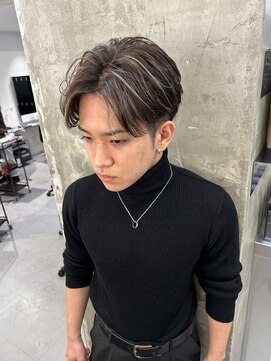 メンズサロン キング 高槻店(Men’s salon K!ng) 波巻きツイストスパイラルパーマ/フェザーパーマ/眉毛/メンズ