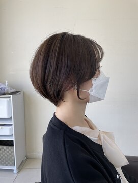 ハピネス 西大寺店(Happiness) 【20代・30代奈良】まとまり艶ショートボブ/髪質／うるは