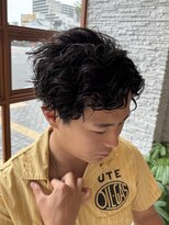 シー バイリリア メンズサロン(siie by LILIA.)&nbsp;短めスパイラルパーマ＊