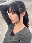 05顔周りレイヤー/韓国レイヤー/ワンカール/小顔カット