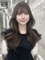 ノク 渋谷(nok)&nbsp;韓国風レイヤー くびれレイヤー ロングレイヤー 顔まわりカット