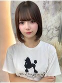 《鳥海ちひな》タッセルボブ/透明感ヘア/大宮/韓国
