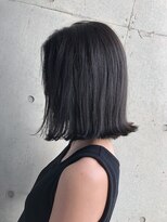 カノイ 銀座中央通り(KANOI)&nbsp;切りっぱなしボブ×ディープグレー