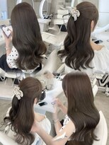 アイシー 表参道(ICY)&nbsp;ブリーチなしダブルカラー/オリーブ/ヘーゼルベージュ