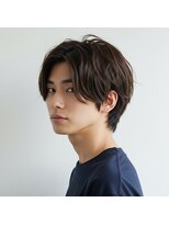 コトナ 越谷店&nbsp;ショートセンターパート/サーフフェザー/フェザーパーマ/メンズ