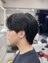 ラ ミュウ バイ ディーアンドティー(LA MIU by D&T)&nbsp;横からのシルエットもかっこいい韓国シースルーマッシュ