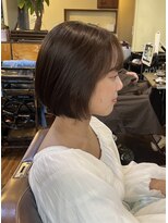 美容室 ブラウン(Brown)&nbsp;愛され丸みボブ×チョコレートブラウン