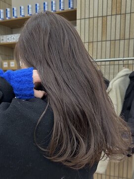 パークレーン アイス イヴェン(park lane ICI yeven) ブリーチなしダブルカラーショコラグレージュくすみ冬カラー