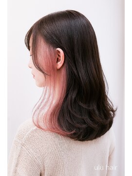 ウルヘアー 緑地公園(ulu hair) イヤリングカラー