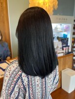 ヘアラウンジ アングゥ(hair lounge ungu)&nbsp;韓国風ブルーブラック