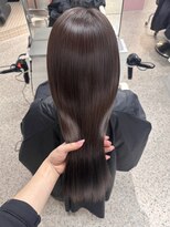 ペレ アネックス 大阪梅田茶屋町店(PELE ANNEX)&nbsp;クラゲヘアー/小顔に見せるヘア/ココアベージュ/梅田