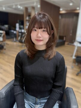 ハピネス クローバー 八木店(Happiness CLOVER) 髪質改善トリートメント　ミディアムレイヤー