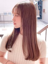 カルフール ロハス 草加東口店(Carrefour LOHAS) 韓国風デザイン・ブラウン・艶感・内巻きヘア・トレンドヘア