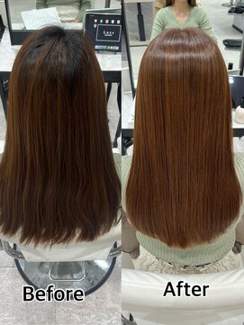 ルクス(Luxs) 本厚木／プレミアム髪質改善ストレート