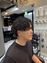 アイズ 海老名(AIZU)&nbsp;サーフカール　波巻きスパイラルパーマ　海老名パーマ　メンズ