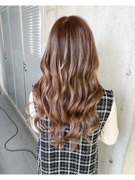 ガルボヘアー 桟橋店(garbo hair) 艶髪　透明感カラー　冬カラー