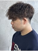 MEN’S HAIR/波巻ツイストスパイラル/フェザーパーマ/群馬高崎
