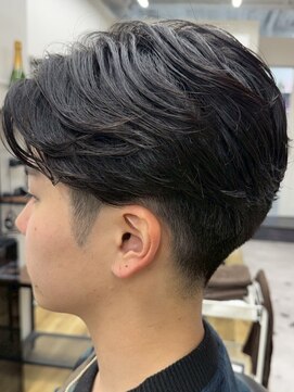 ナム 錦糸町(NAM) MEN'S HAIR/ブルーブラック/フェザーパーマ/錦糸町