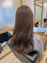  リュクスバトーバイトリコ 船橋南口店(Luxe BATEAU by tricot)&nbsp;ロング×ミルクティーベージュ